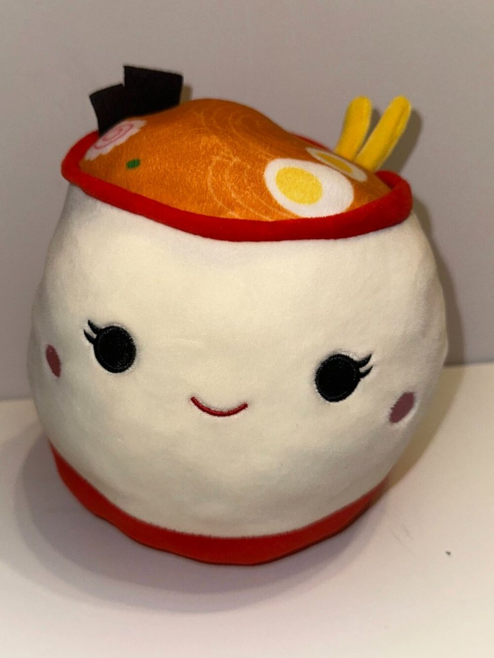 Squishmallow Flip A Mallow RAISY the Ramen & SHUN the Sushi Food Squad 6"